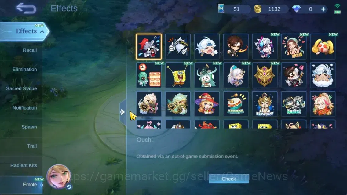 Mobile Legends: Bang Bang Accounts Hero 64|Skin 88|LightBorn Granger,Myst(Lesley,Silv image 16