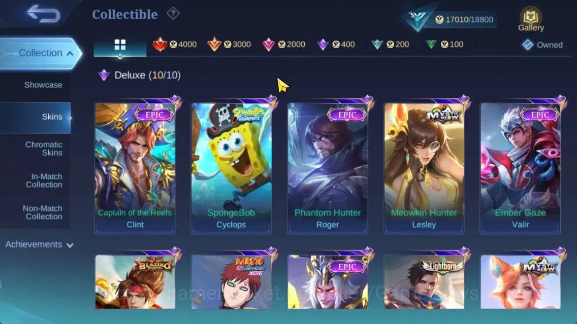 Mobile Legends: Bang Bang Accounts Hero 64|Skin 88|LightBorn Granger,Myst(Lesley,Silv image 6
