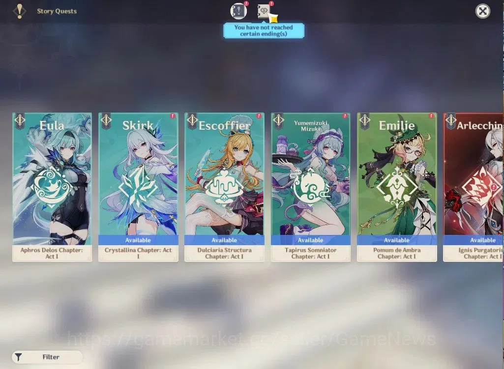 Genshin Impact Accounts ASIA|AR57|9Limited+1(*5Weapon)|Xiao,Zhongli,Kazuha image 11
