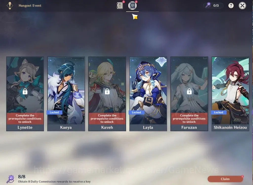 Genshin Impact Accounts ASIA|AR57|9Limited+1(*5Weapon)|Xiao,Zhongli,Kazuha image 12