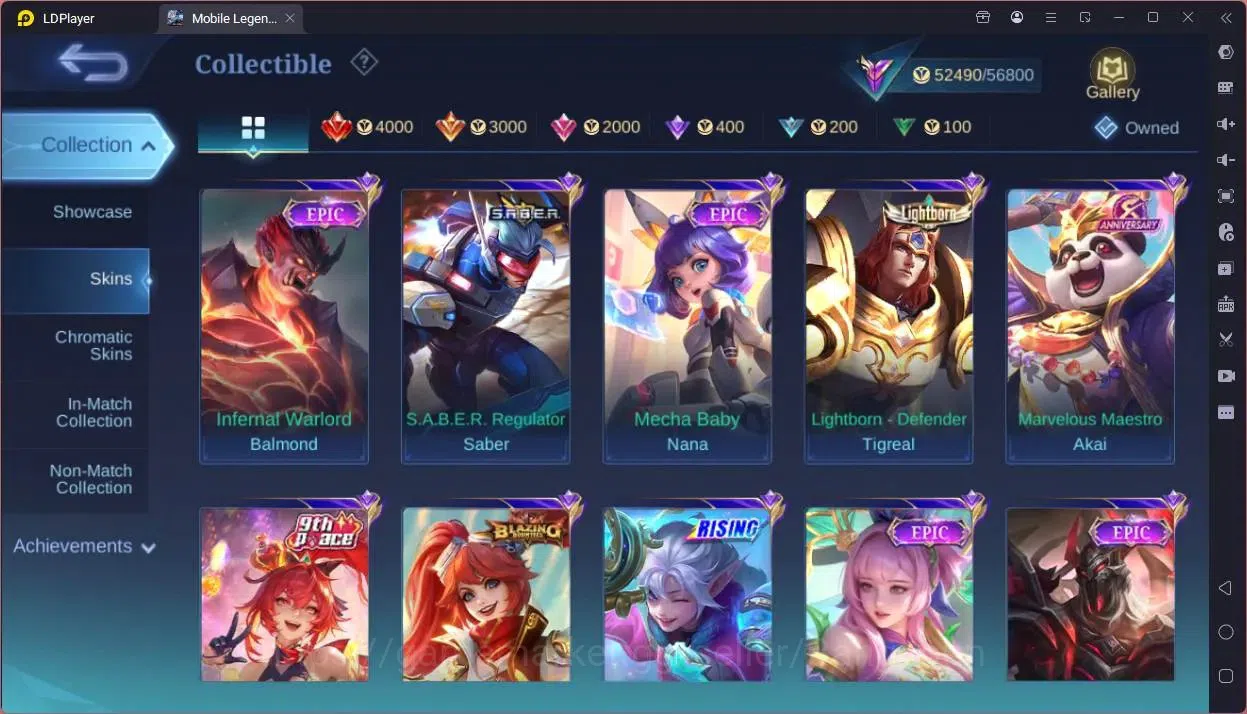 Mobile Legends: Bang Bang Accounts Global|Hero 119|Skin 229|Renowned|Luckybox Selena, image 8