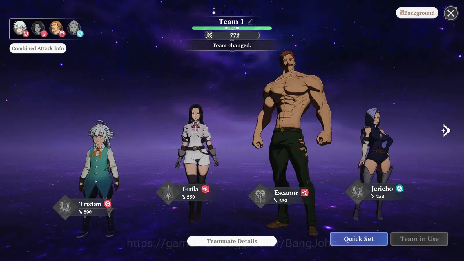 The Seven Deadly Sins: Origin Accounts EUROPE|Fresh Starter Lvl 2|3 SSR|Escanor,Guila,Jer image 4