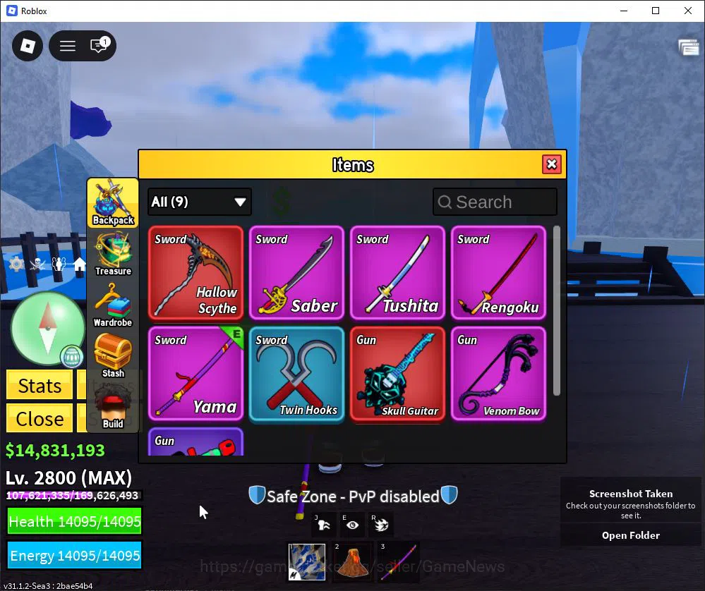 Roblox Accounts Blox Fruit |Lv Max + Magma, GodHuman |14M Beli 37K Frag| 2 Myth Weap 5 Legend Fruit |Human V1|Unverif(RBL950) 2