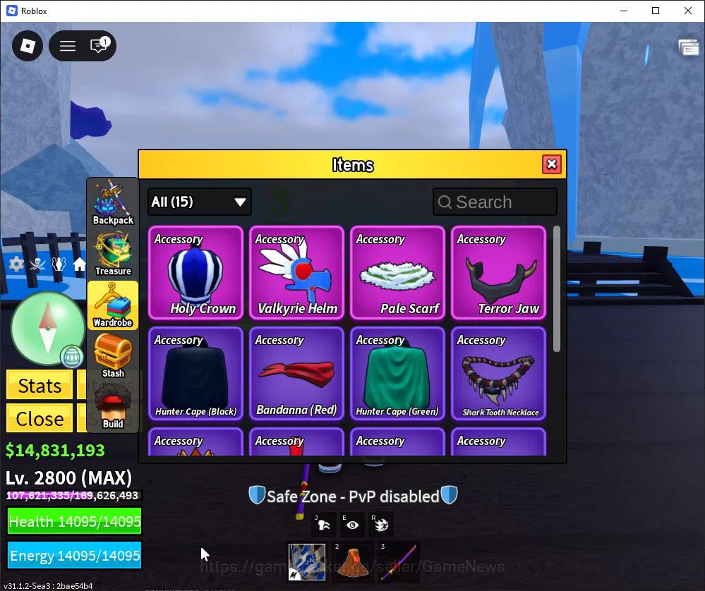 Roblox Accounts Blox Fruit |Lv Max + Magma, GodHuman |14M Beli 37K Frag| 2 Myth Weap 5 Legend Fruit |Human V1|Unverif(RBL950) 5