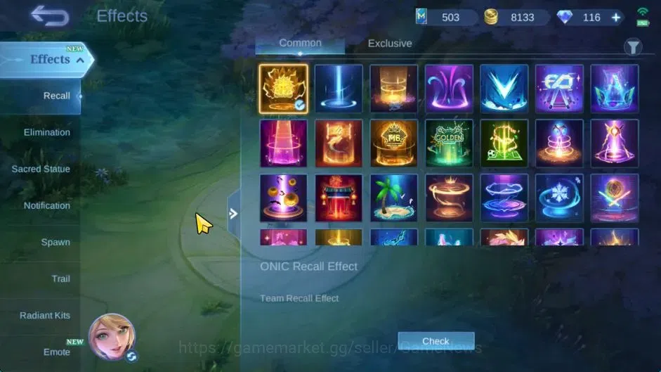Mobile Legends: Bang Bang Accounts Hero 122|Skin 256|116 Dm|Legend Layla,Allstar Mosk image 17