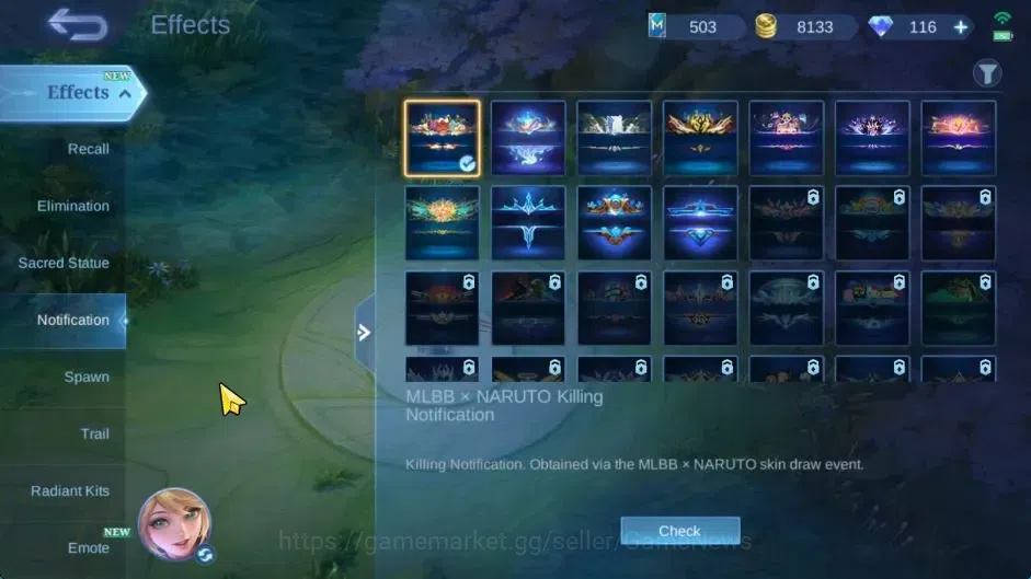 Mobile Legends: Bang Bang Accounts Hero 122|Skin 256|116 Dm|Legend Layla,Allstar Mosk image 19