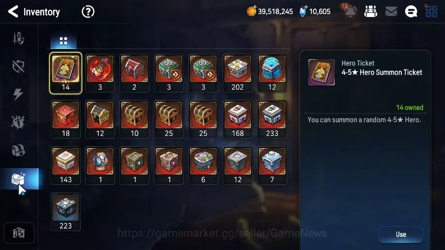 Epic Seven Accounts High-End GLOBAL UnVerif|19 ML(Notos,SN Yulha,Salome,Harseti,RnL)+Estele,Rinak,Setsuka,Etc|AUTO WG 18