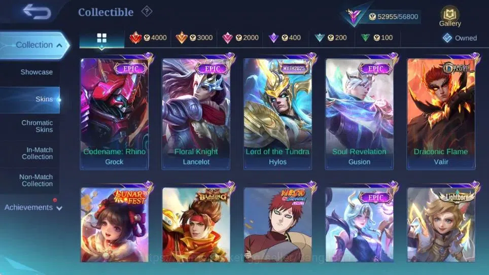 Mobile Legends: Bang Bang Accounts Global|Skin 246|Renowned|Collector Natalia+Benedet image 10