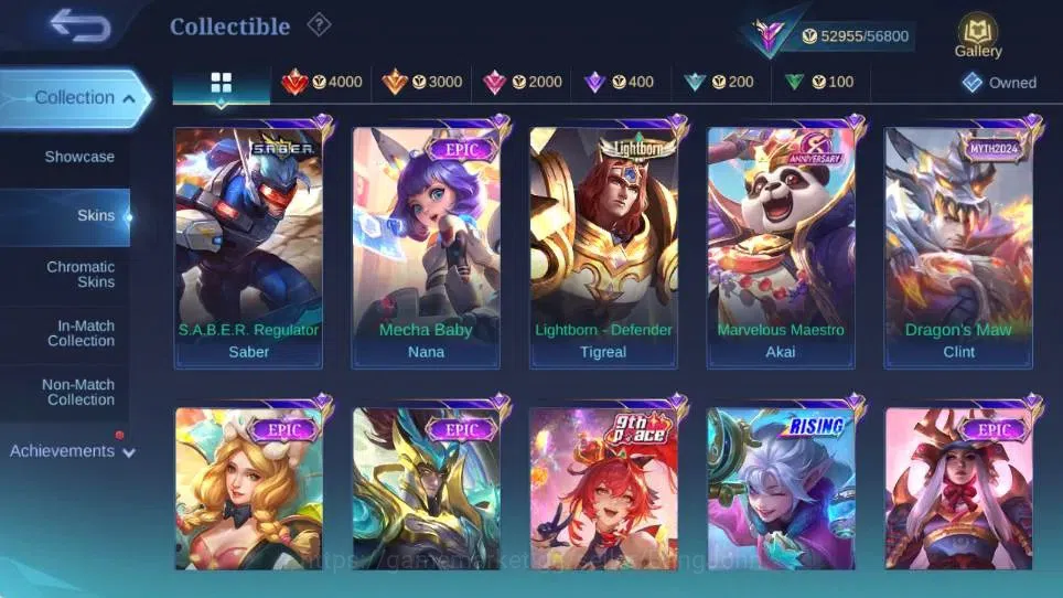 Mobile Legends: Bang Bang Accounts Global|Skin 246|Renowned|Collector Natalia+Benedet image 6