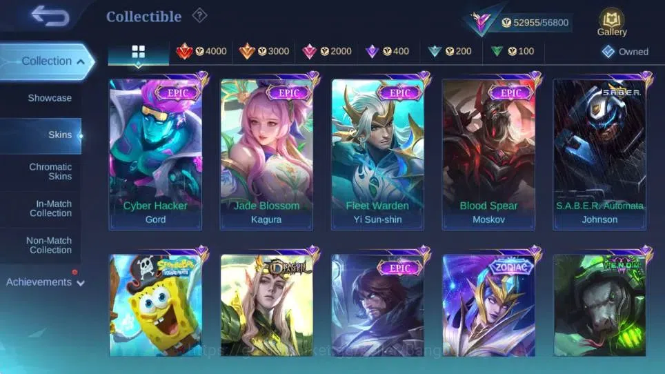 Mobile Legends: Bang Bang Accounts Global|Skin 246|Renowned|Collector Natalia+Benedet image 8