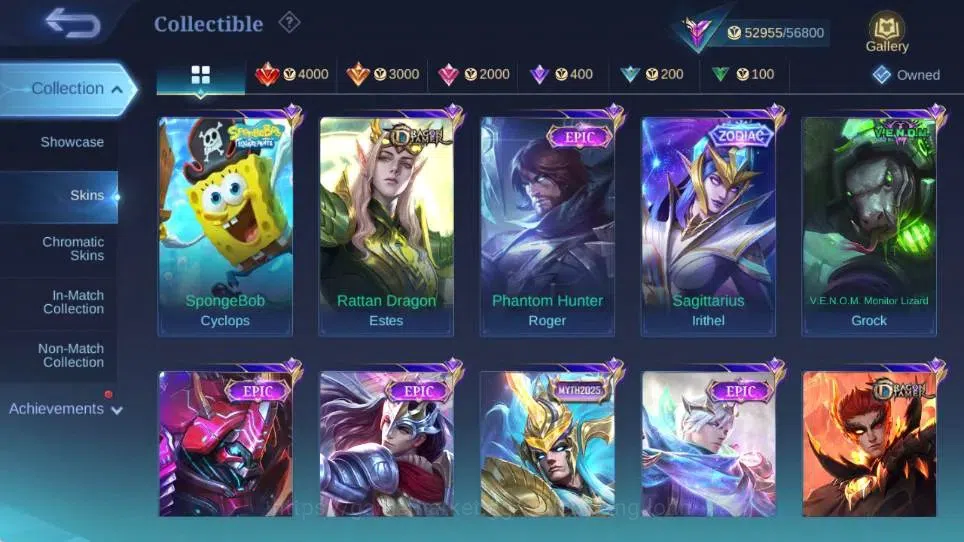 Mobile Legends: Bang Bang Accounts Global|Skin 246|Renowned|Collector Natalia+Benedet image 9