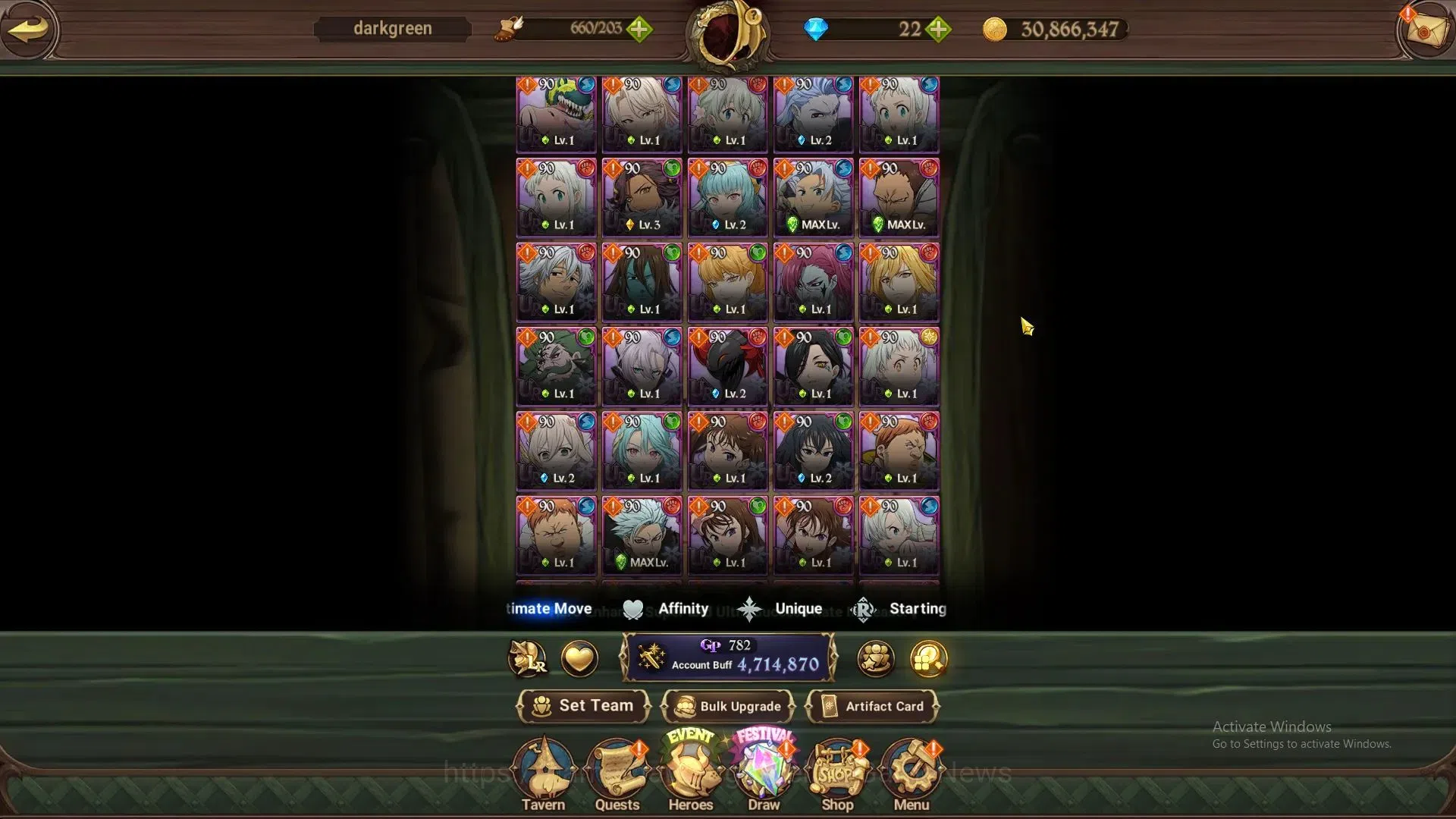 The Seven Deadly Sins: Grand Cross Accounts ASIA|4,7M CC|8 LS,22 Dm|6 LR+8 UR+Collab ReZERO|Su image 6