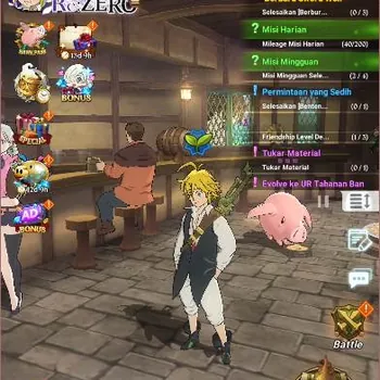 The Seven Deadly Sins: Grand Cross Accounts Endgame GLOBAL|519K CC|DM 365|Collab Re-Zero RC Emilia,TM Rem|2 UR