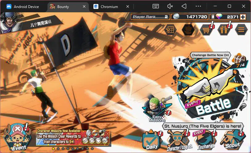 One Piece Bounty Rush Others GLOBAL|RD 2371|2 ex |BP Kuzan,5elders Nusjuro|Chec image 1