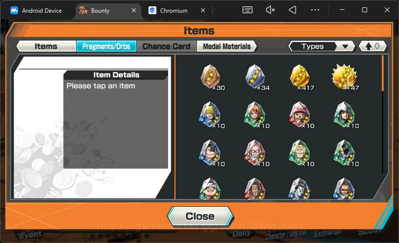 One Piece Bounty Rush Accounts Others GLOBAL|RD 2371|2 ex |BP Kuzan,5elders Nusjuro|Check SS|OPBR132B 3