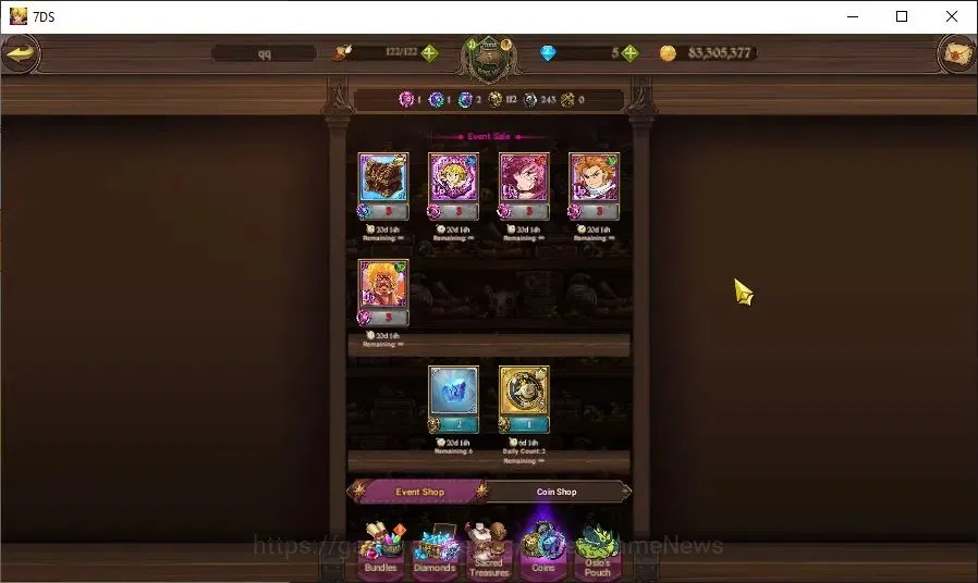 The Seven Deadly Sins: Grand Cross Accounts GLOBAL|296K CC|1 LR+5 UR+Collab ReZero|Elizabeth,  image 10