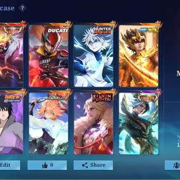 Mobile Legends: Bang Bang Accounts Collector Global|477 Skin|MEGA|LEGEND Franco,STARWARS Alucard,SASUKE,Mistbender