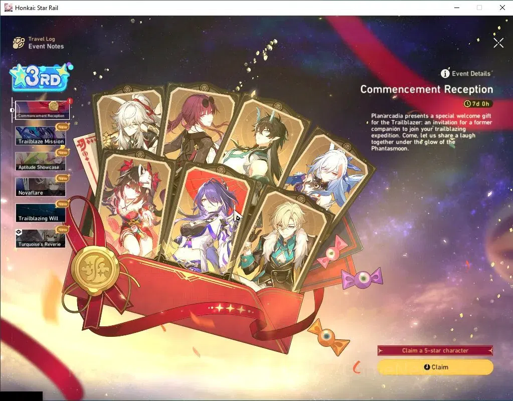 Honkai Star Rail Accounts Asia | TL 3 | Selector B5 ON + 1 Golden Companion image 12