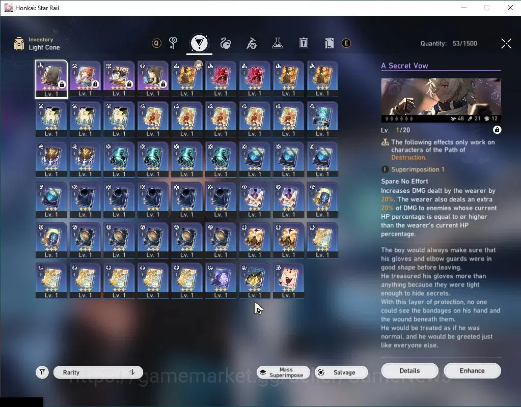 Honkai Star Rail Accounts Asia | TL 3 | Selector B5 ON + 1 Golden Companion image 5