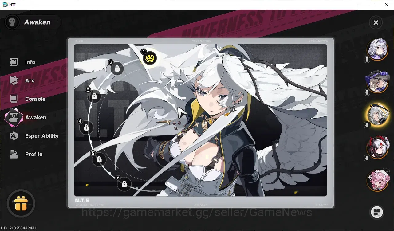 Neverness to Everness Accounts Global SEA|HL42|TL27|6 SSR(Lacrimosa+Outfit,Shinku,HathorA1,ChizA1,etc)+Sign|1 11