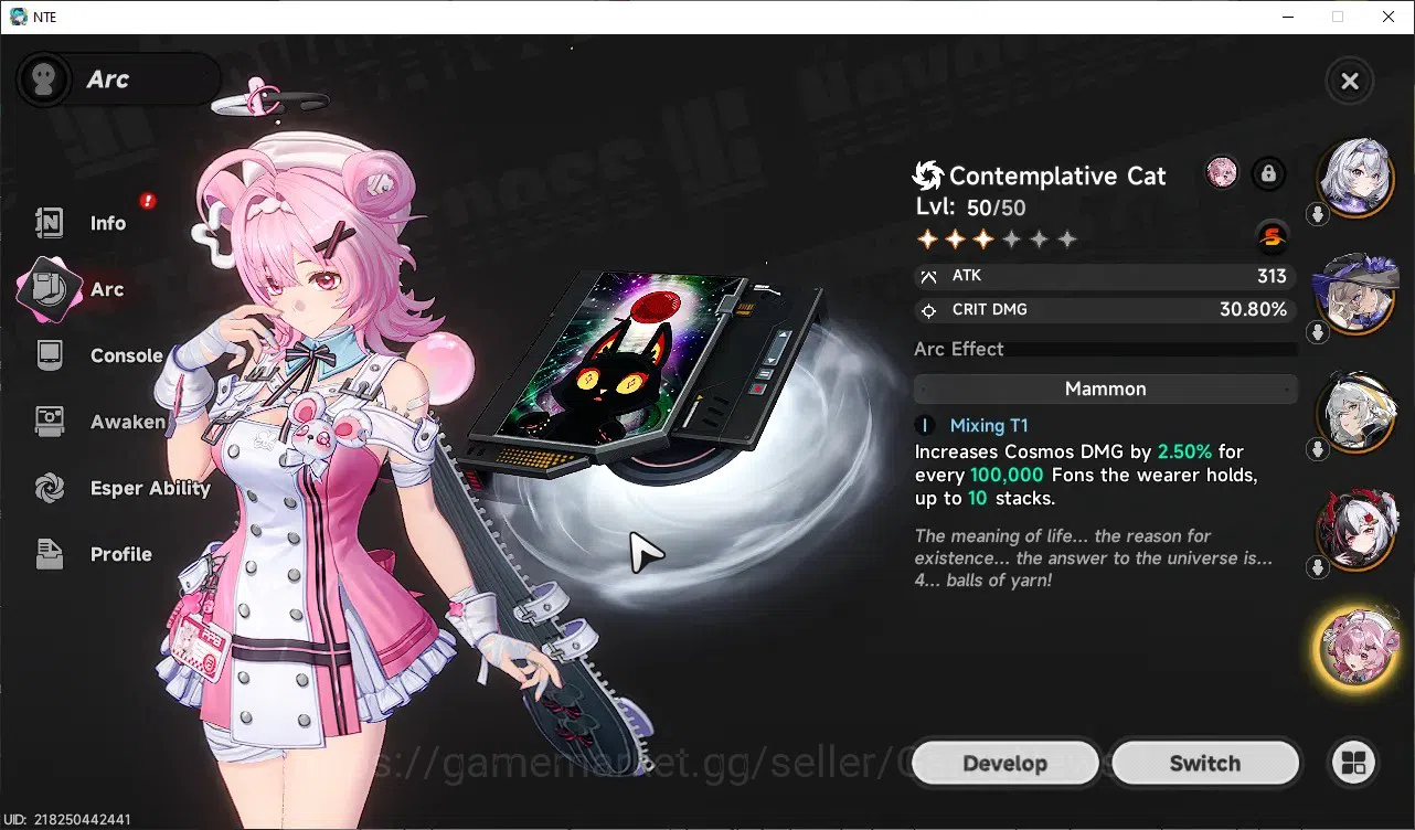 Neverness to Everness Accounts Global SEA|HL42|TL27|6 SSR(Lacrimosa+Outfit,Shinku,HathorA1,ChizA1,etc)+Sign|1 13