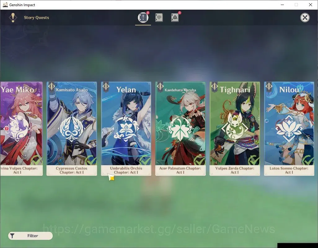 Genshin Impact Accounts ASIA |AR57 |8 Limited + 41 (*5Weapon) |Eula C1,Kle image 19