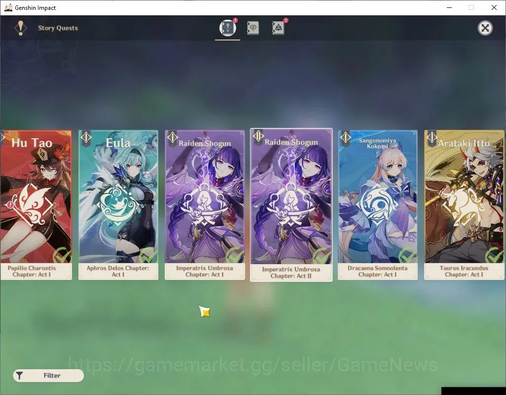 Genshin Impact Accounts ASIA |AR57 |8 Limited + 41 (*5Weapon) |Eula C1,Kle image 20