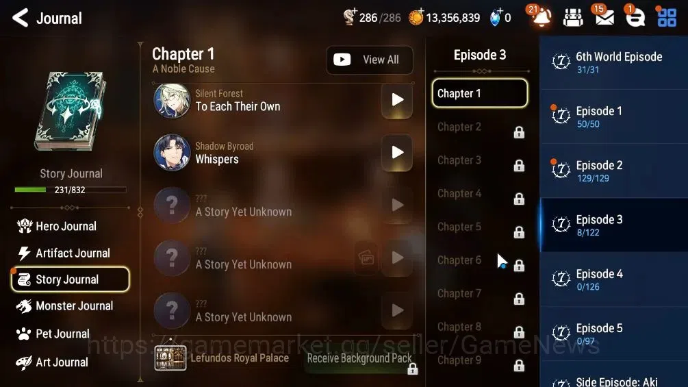 Epic Seven Accounts High-End GLOBAL UNVerif|NewEra|11 ML(LOTScales,Har Setti,Zio,etc)+Rinak,PFbyblis|AUTO WB Hunt|Poh ON|25K 11