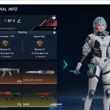 Blood Strike Accounts Rare Skin ASIA|1 ULTRA MELEE: Butterfly Knife|1 ULTRA GUN: Galil|1 ULTRA STRIKER|Check SS|Take