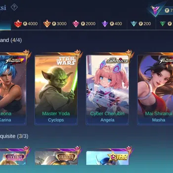 Mobile Legends: Bang Bang Collector GLOBAL Hero 132 Skin 308 | Star Cyclops | KOF Mash image 1