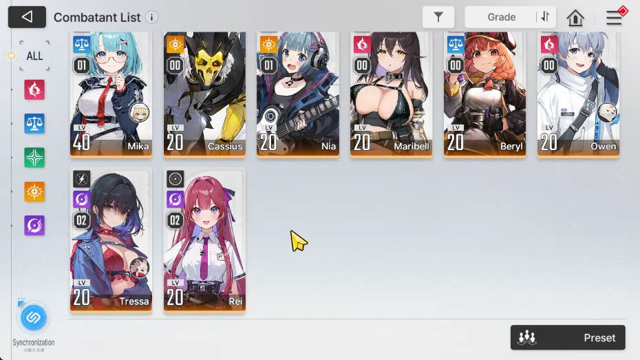 Chaos Zero Nightmare Accounts GLOBAL Lv40|4 SSR[DianaM1,Rin,Veronica,Kayron]+10  image 10