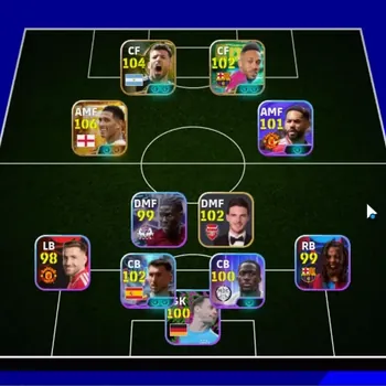 eFootball Accounts High-End Android|Power 3140|Big Time Jude Bellingham 11 Jul'26|Epic Epic Sergio Aguero,Aubameyang|3 Show