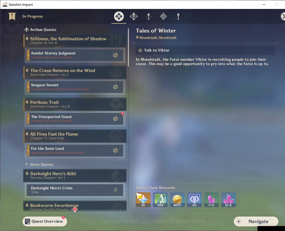 Genshin Impact Accounts ASIA|AR 53|4Limited+2(*5Wep)|Kazuha+Sign,Navia,Fur image 10