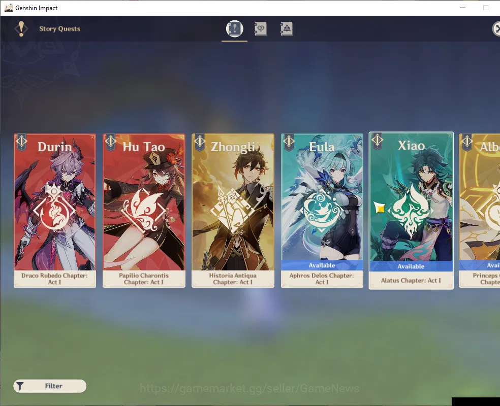 Genshin Impact Accounts ASIA|AR 53|4Limited+2(*5Wep)|Kazuha+Sign,Navia,Fur image 11