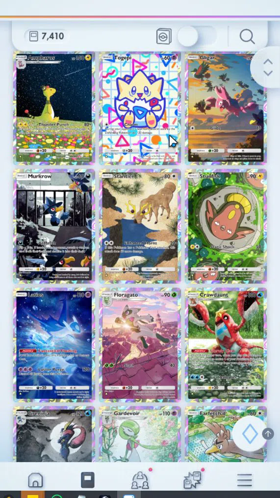 Pokémon TCG Pocket Accounts EN 7K+ Card|110EX|3 Crown (Lugia,Liligant) 28Shiny image 10