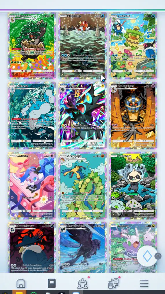 Pokémon TCG Pocket Accounts EN 7K+ Card|110EX|3 Crown (Lugia,Liligant) 28Shiny image 11