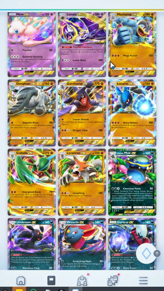 Pokémon TCG Pocket Accounts EN 7K+ Card|110EX|3 Crown (Lugia,Liligant) 28Shiny image 17