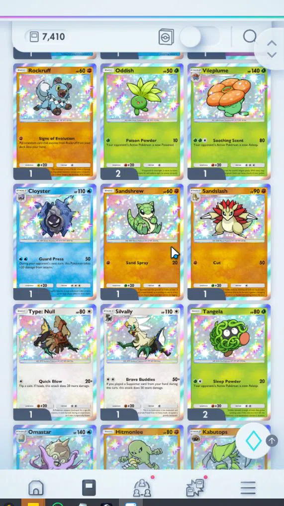 Pokémon TCG Pocket Accounts EN 7K+ Card|110EX|3 Crown (Lugia,Liligant) 28Shiny image 3