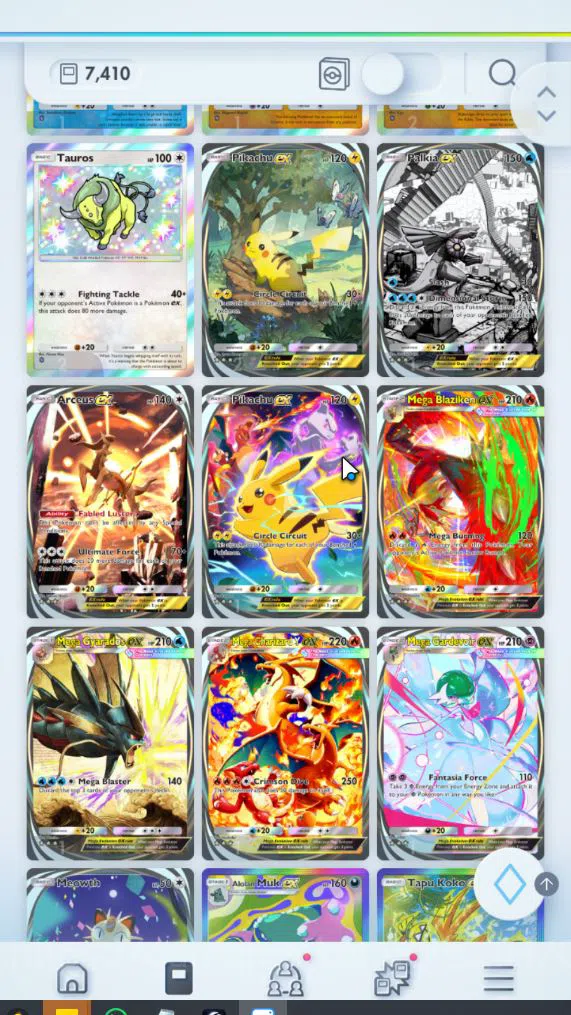 Pokémon TCG Pocket Accounts EN 7K+ Card|110EX|3 Crown (Lugia,Liligant) 28Shiny image 4