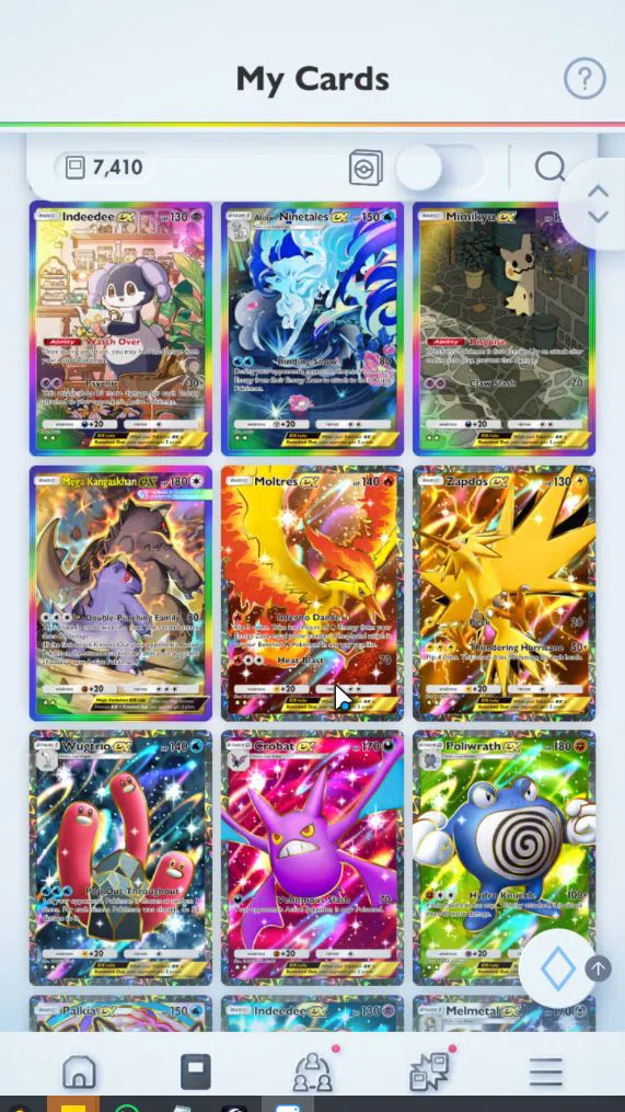 Pokémon TCG Pocket Accounts EN 7K+ Card|110EX|3 Crown (Lugia,Liligant) 28Shiny image 5