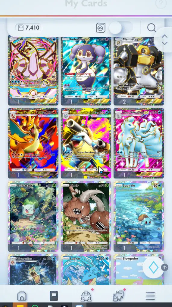 Pokémon TCG Pocket Accounts EN 7K+ Card|110EX|3 Crown (Lugia,Liligant) 28Shiny image 6