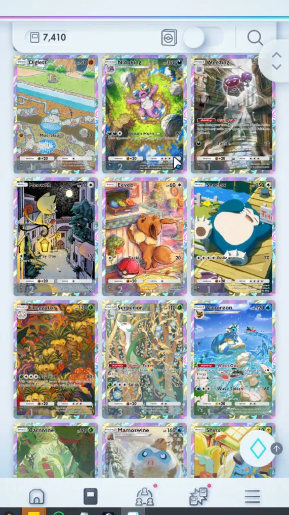 Pokémon TCG Pocket Accounts EN 7K+ Card|110EX|3 Crown (Lugia,Liligant) 28Shiny image 7