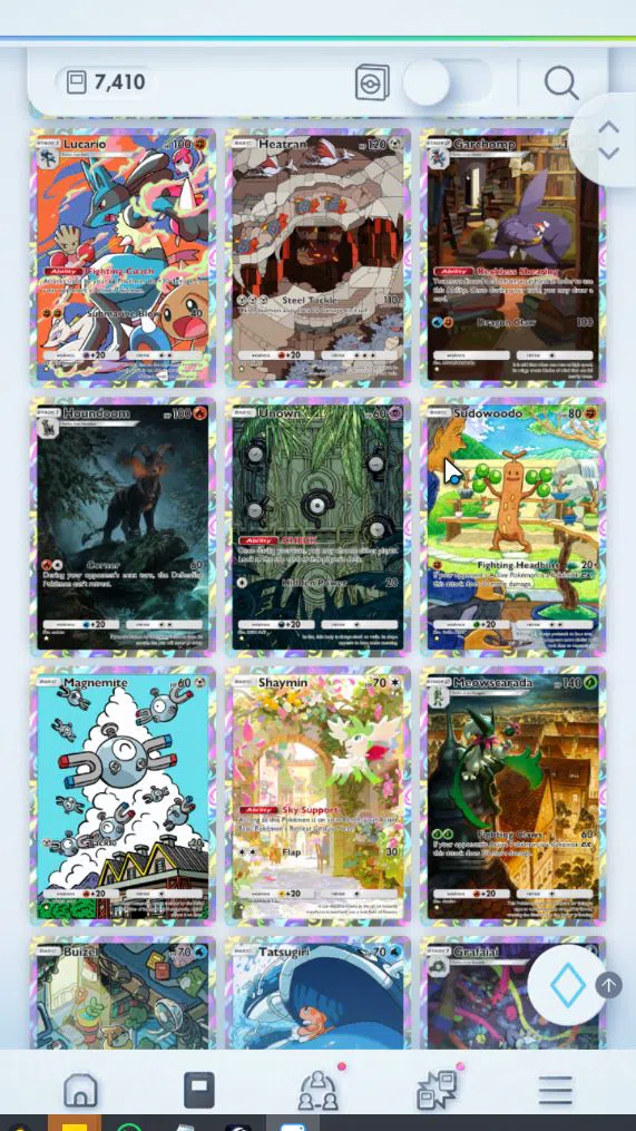 Pokémon TCG Pocket Accounts EN 7K+ Card|110EX|3 Crown (Lugia,Liligant) 28Shiny image 8
