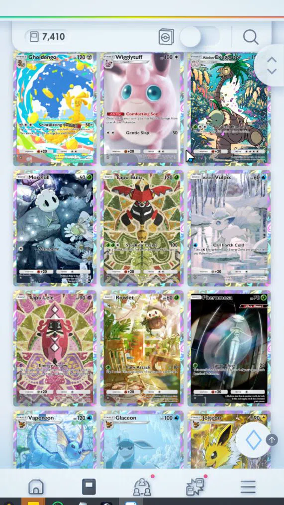 Pokémon TCG Pocket Accounts EN 7K+ Card|110EX|3 Crown (Lugia,Liligant) 28Shiny image 9