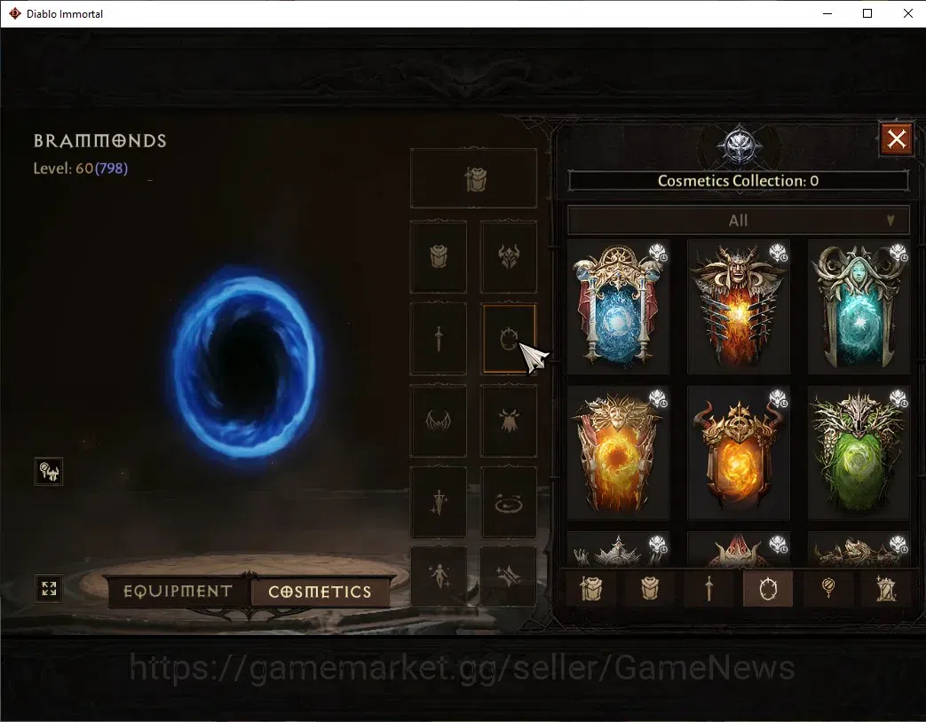 Diablo Immortal Accounts High-End SEA-Verathiel |CS ON|Lv 60 (798)|Druid|CR 41k|Reso 390|Vanquisher|Inferno II|Many 11