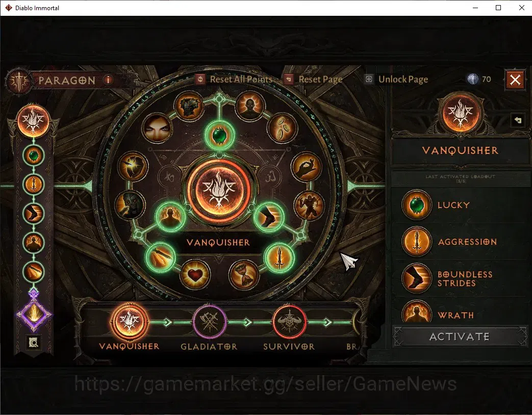 Diablo Immortal Accounts High-End SEA-Verathiel |CS ON|Lv 60 (798)|Druid|CR 41k|Reso 390|Vanquisher|Inferno II|Many 13