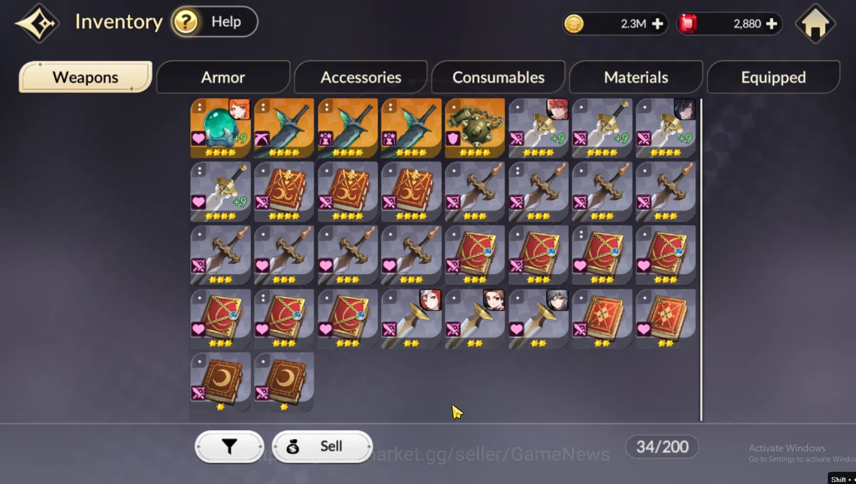 Seven Knights Re:Birth Accounts GLOBAL 6 LEGENDARY | Theo 6S + Alice 6S + Ace 5S + image 7