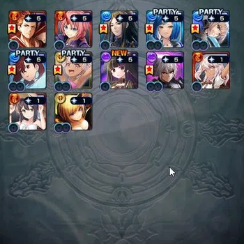 Grand Summoners Accounts End-Game Global|Rank 1|12 Ascend|S Miyu,Chloe,OF Kirisame,Jay,S