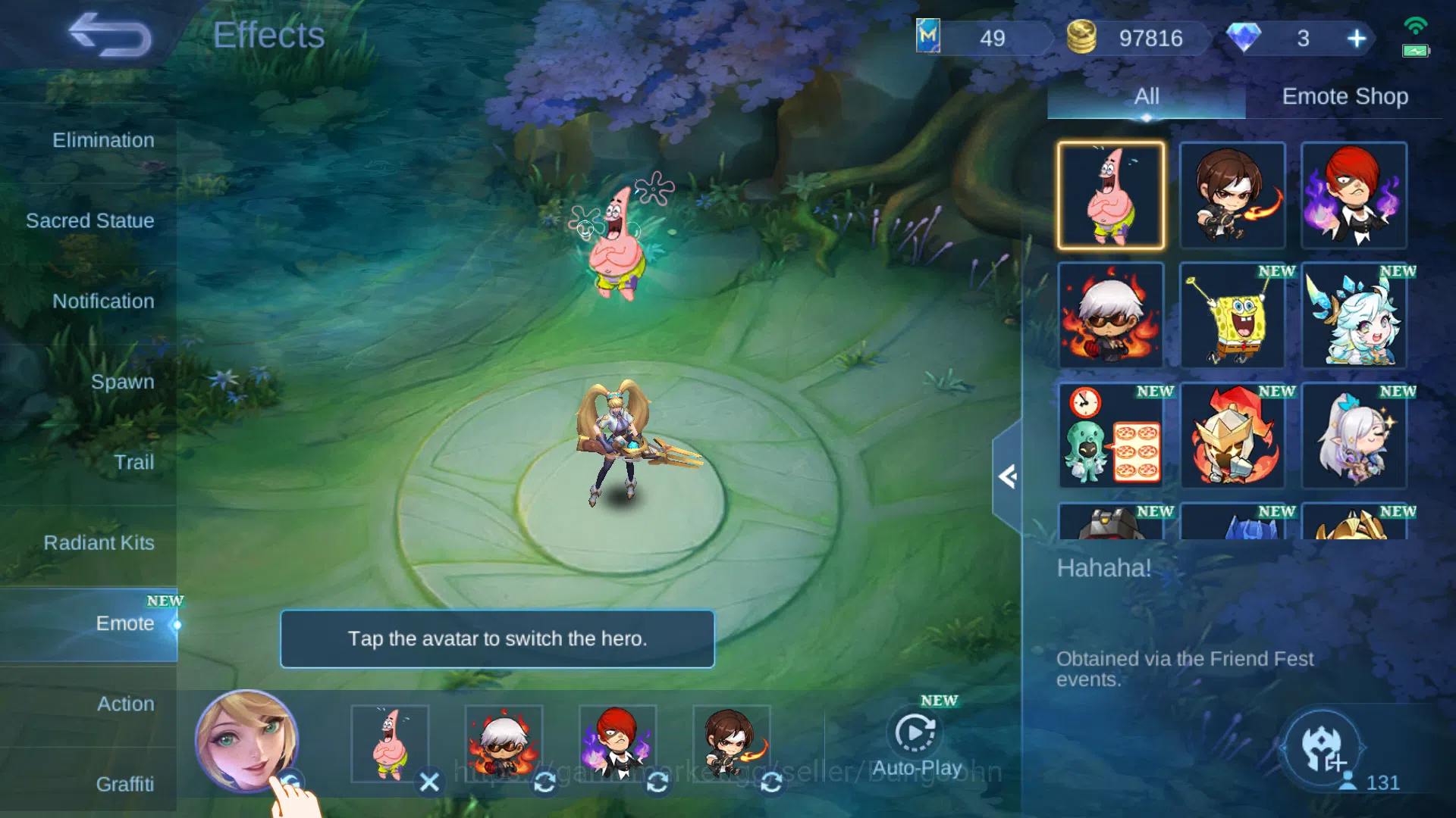 Mobile Legends: Bang Bang Accounts Skin 258 | 2 Prime | 6 Zodiac | Prime Grangger | P image 9
