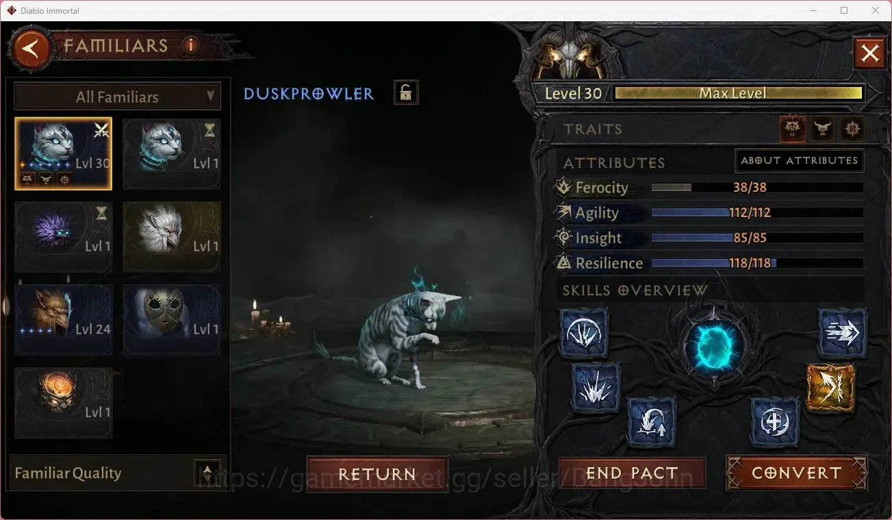 Diablo Immortal Accounts Others EU - Secheron |60 (436) Tempest - Maledictor|CR 32.5K|Reso 480|Inferno I|Lv 30 (1 14
